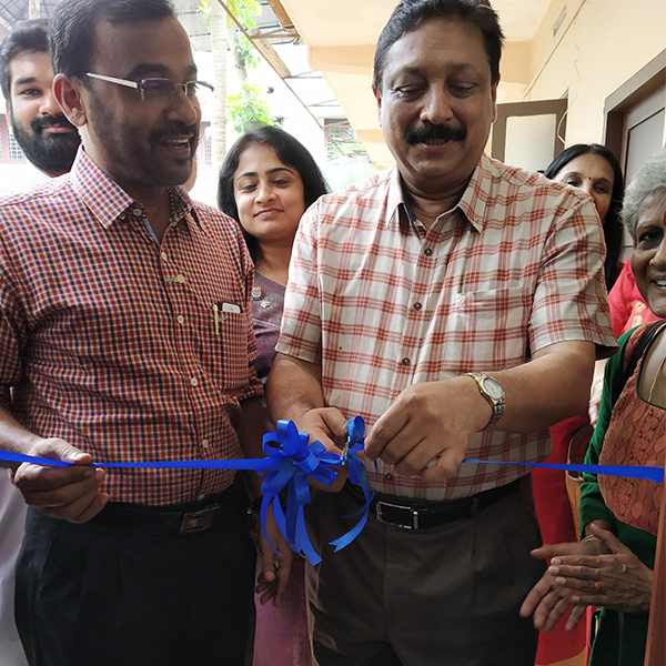 Inauguration of renovated Toilets